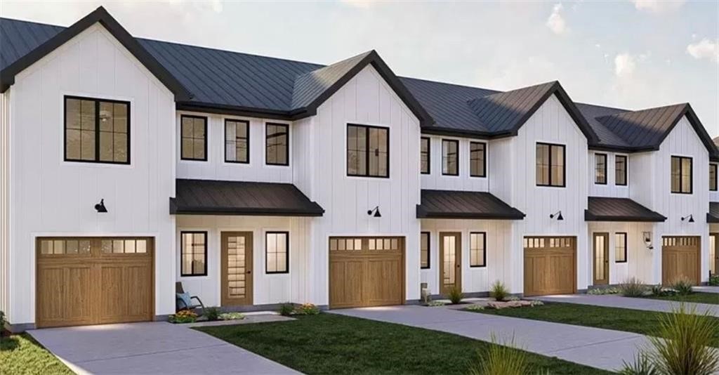 Welcome to Pea Ridge Pointe: Where the warmth Small-Town Charm meets the convenience of Modern Living. Located at the heart of Pea Ridge, Arkansas, This new luxury Townhomes Sub Division with 82 units, offers a perfect blend of comfort, convenience, and community. These thoughtfully designed townhomes feature 1,500+ square feet of space with three bedrooms and 2.5 bathrooms, offering a balance of style, functionality, and affordability. These homes come with upgrades like custom cabinets, LVP flooring, Quartz countertops and EV Ports. Easy Access to I49 and 15 mins drive into Bentonville downtown and Walmart offices. Phase 1 of the construction with 16 doors would be available with an estimated competition of June 31st 2025. *** Preferred lender credit up to $3K from Centennial Bank for primary occupancy only *** Please also refer to the listing - 1299991, which is a slightly bigger version of the plan for the outer units of the fourplex.