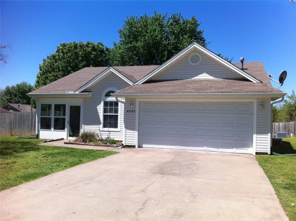 Very clean 3 bedroom 2 full bath home with fenced yard. 2 car garage, no carpet throughout the home, ALL APPLIANCES INCLUDED, large back porch and a sunroom in the front of the home. VERY NICE!! A MUST SEE!!