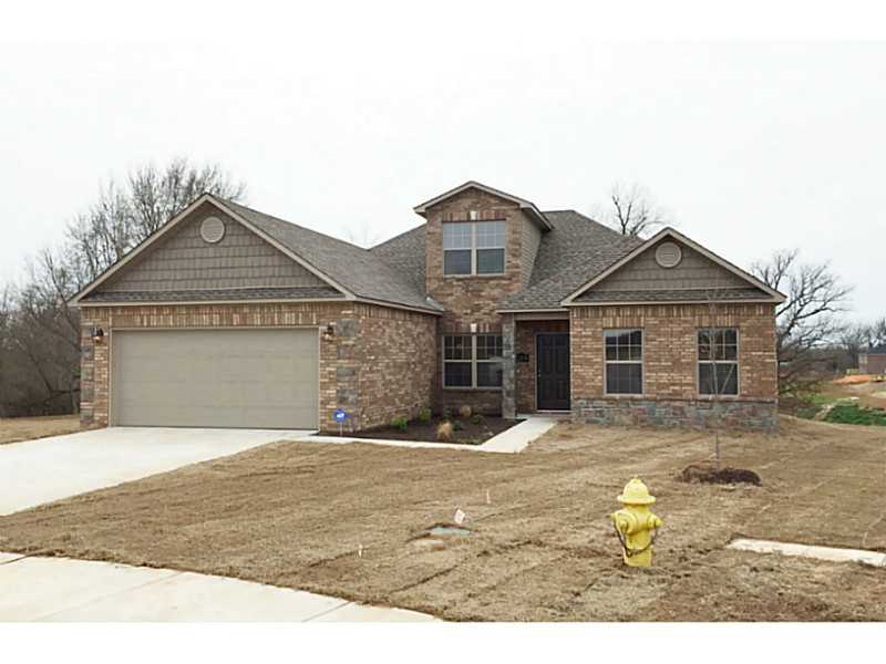 BRAND NEW 2005 Sq Ft 4 Bedroom 2 Bath home located just off of I-49 on the Wagon Wheel Exit, Walking Distance to JB Hunt Elementary. Located on a quiet cul-de-sac, this home features a formal dining room, high end features, and and stainless appliances!,ACH Required, Lessor to Install Fence with 2 year lease