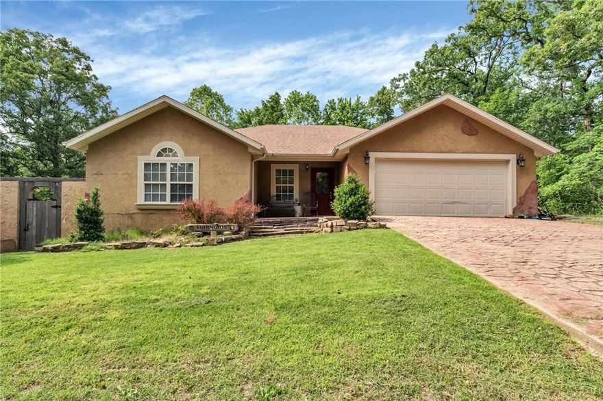 Charming 3-bedroom, 2-bath home on a quiet corner lot in a peaceful neighborhood. This well-maintained property features a split floor plan with vaulted and recessed ceilings, ceiling fans, blinds, a cozy gas fireplace, and an eat-in kitchen. The level lot offers space and comfort, perfect for relaxing and spotting local deer. Includes a 2-car garage and is priced to sell. Available for showings starting 5/27/25!