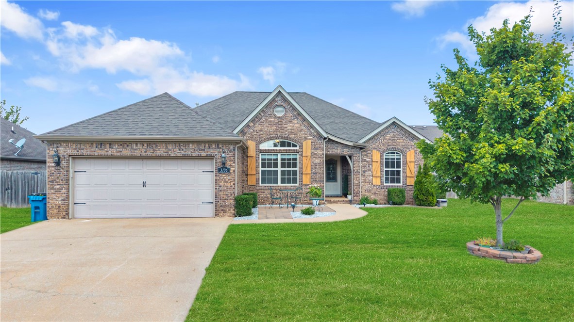 Beautiful home with 4 bedrooms, split floor plan, granite counter top, beautiful wood floors in living area, luxury vinyl plank in all bedrooms, high ceilings, recently repainted, new HVAC with duct work replaced in 2024, newer roof, wait until you go to back yard to experience the beautiful covered porch, outside build in grill and much more.
