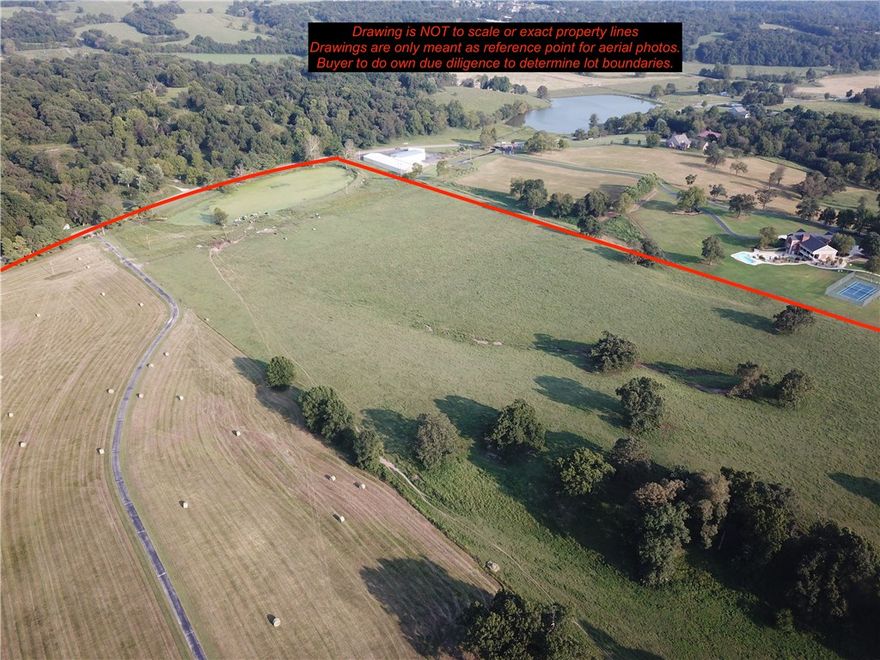 MAJOR Price Drop for this amazing 40 acre (mol) highly coveted location.  Adjacent to some of the most exclusive property values in all of NWA ! Dream Home, Farm, Subdivision or Development, you name it !  Only 3-5 minutes to Clear Creek/The Blessing CC, perfectly positioned between Fayetteville and Springdale. Panoramic Views w/ spring fed, large pond. Open pastures, mature hardwoods, smooth relaxing fields and gently sloping terrain for that perfect mix of open land w/ character & uniqueness.