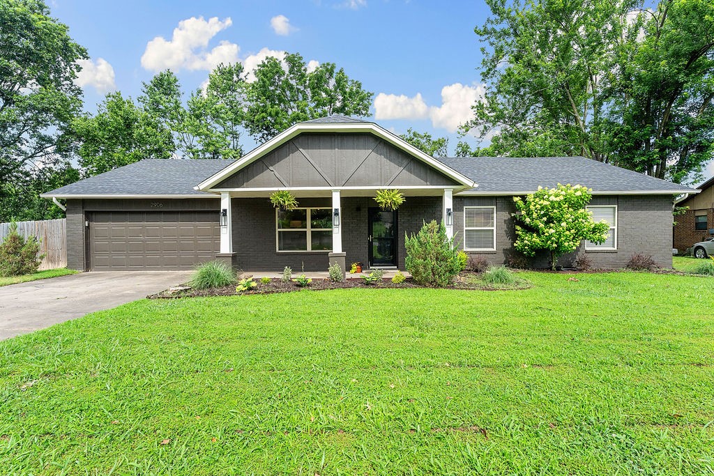 Step into style and comfort in this beautifully designed home featuring professional interior finishes throughout. From custom lighting to sleek surfaces and a thoughtfully curated color palette, every detail has been elevated for modern living. Recent upgrades have added a light filled and stunning view of the backyard and deck that is perfect for entertaining. Ideally located close to top-rated schools, downtown Rogers and steps away from the Razorback Greenway that is accessible directly behind the property. This home offers both convenience and connection to the outdoors. Donāt miss your chance to own a move-in-ready retreat that blends design, function, and location.