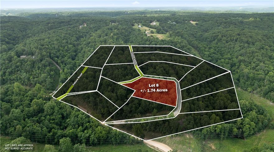 Perfect opportunity to build your dream home on this +/- 1.74-acre wooded residential lot, located just 5
miles from the Beaver Lake Boat Ramp and Lakeshore. Tucked away in a secluded, peaceful setting, this
property offers a quiet rural lifestyle with convenient access to town. Electric is already available on-site,
while a water well and septic system will be needed. With County Zoning, the current site plan is
preliminary and can be tailored to suit your needs in both size and shape, offering flexibility for your ideal build. Esculapia Hollow Rd is currently a dirt road, however, it is set to be paved this summer. Ideally situated approx. 3.5 miles from Lake Atlanta, 4 miles from Downtown Rogers, and 6 miles from Horseshoe Bend Marina, this lot provides the best of both worlds - tranquil living with easy access to outdoor recreation, shopping, dining, and more. Don't miss out on this prime piece of Northwest Arkansas real estate!