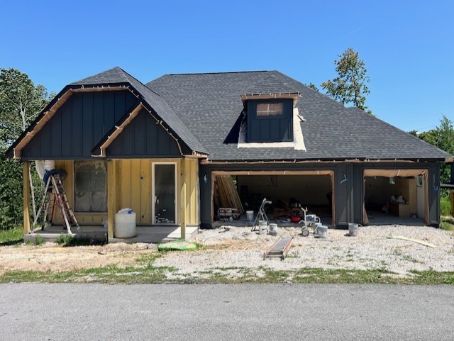 New Construction Home nearing completion! Filled with stunning upgraded features: High-end Quartz counters throughout, white oak cabinets on Kitchen Island and in Primary Bath, Built-In Beverage Center with undercounter wine/bev fridge, and a gorgeous, covered deck with integrated heaters to keep you warm in those chilly Winter months! This home features 3 Bedrooms, 2.5 baths plus an office, abundant storage and customs built-ins, a spacious 3-car garage and it's on a double lot for a total of .69 acres! Come see this one today.
