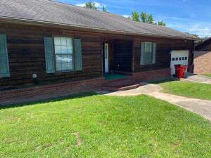 Well taken care of 3 bedroom/1.5 bath home with over 1800 square feet, a fenced back yard, covered back porch, garage, a basement for a storm shelter and extra storage, & a circle drive. The door to the storm shelter/basement is in the kitchen. You don't have to go outside in a storm.Call today for a showing!!!