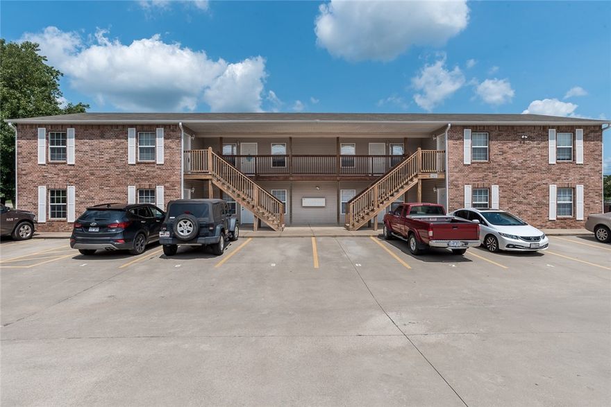 First floor corner unit in great location close Baum Stadium and the UofA! Unit opens into a large, welcoming living room with an adjacent kitchen for easy entertaining. All appliances include a full-sized refrigerator, range, and dishwasher plus washer/dryer. Good-sized bedrooms have large closets. 2 full baths offer a tub/combo shower in bed 1 and large walk-in shower in bed 2. Assigned parking.