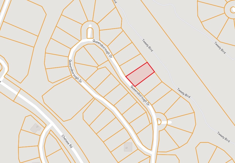 Incredible lot is located walking distance from Tweety Bird hiking/biking trails, a few minutes from Lake Windsor, and about 9 minutes from I-49. Lot has common area in the back providing plenty of privacy and beautiful wooded views.