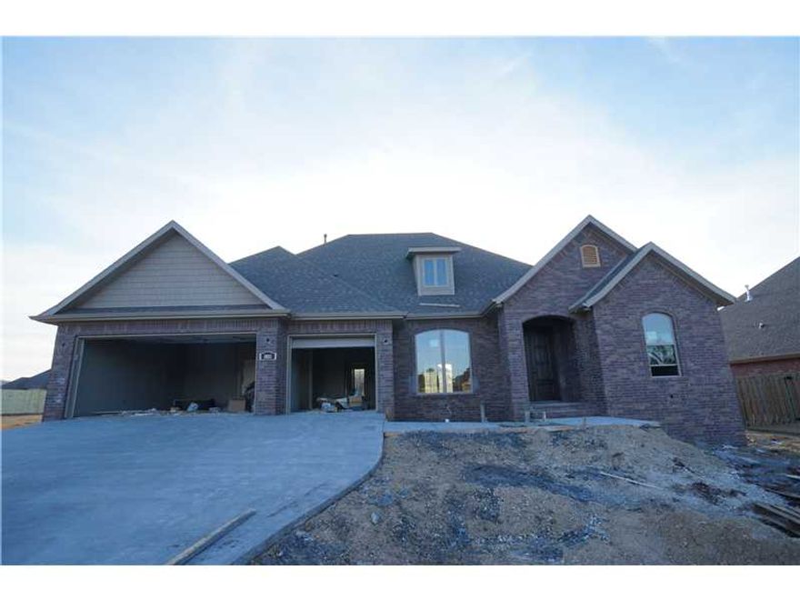 New Construction by Riggins with easy access to Stonebridge Country Club! 3 bedrooms & Office all on one level in beautiful Stonebridge Meadows S/D.  Granite counters & stainless appliances, wood, carpet & tile flooring.  2nd & 3rd bedrooms share a Jack,N Jill bath.  Covered patio.  2 Year Builder's Warranty