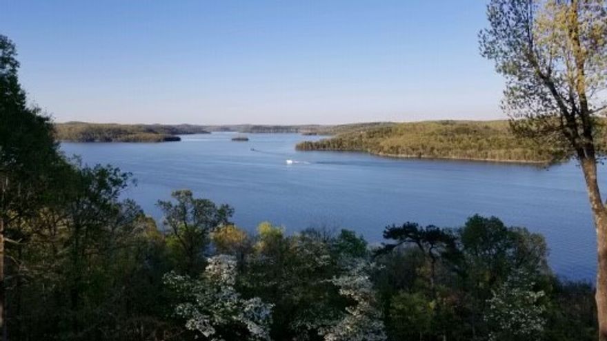 Entertainer's dream home featuring million dollar lake views. This 3 bed/2.5 bath home sits on 2.14 acres and comes with a community boat slip with 5k lift. This custom home features 2 bonus rooms downstairs with built-in bars. a workout room and an office. Plenty of storage for toys. 2 car attached garage and another 2 car detached and storage/workshop. 1 full length treck deck outback with amazing sunsets and moon watching. Firepit, appliances, washer/dryer, 22KKW Generac generator and 1,000 gallon owned inground propane tank convey. Separate private well for lawn etc. Property sits close to Hobbs State Park & bike trail. Truly one of a kind and a must see.