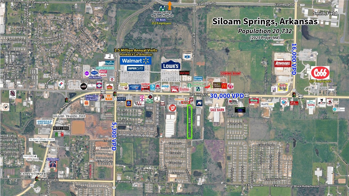 Dykes Family Add Siloam Spgs - Land