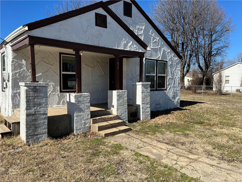 The rock house and 2 small houses are rentals. The property is sold as is. The buyer has the right to inspect after accepted offer.