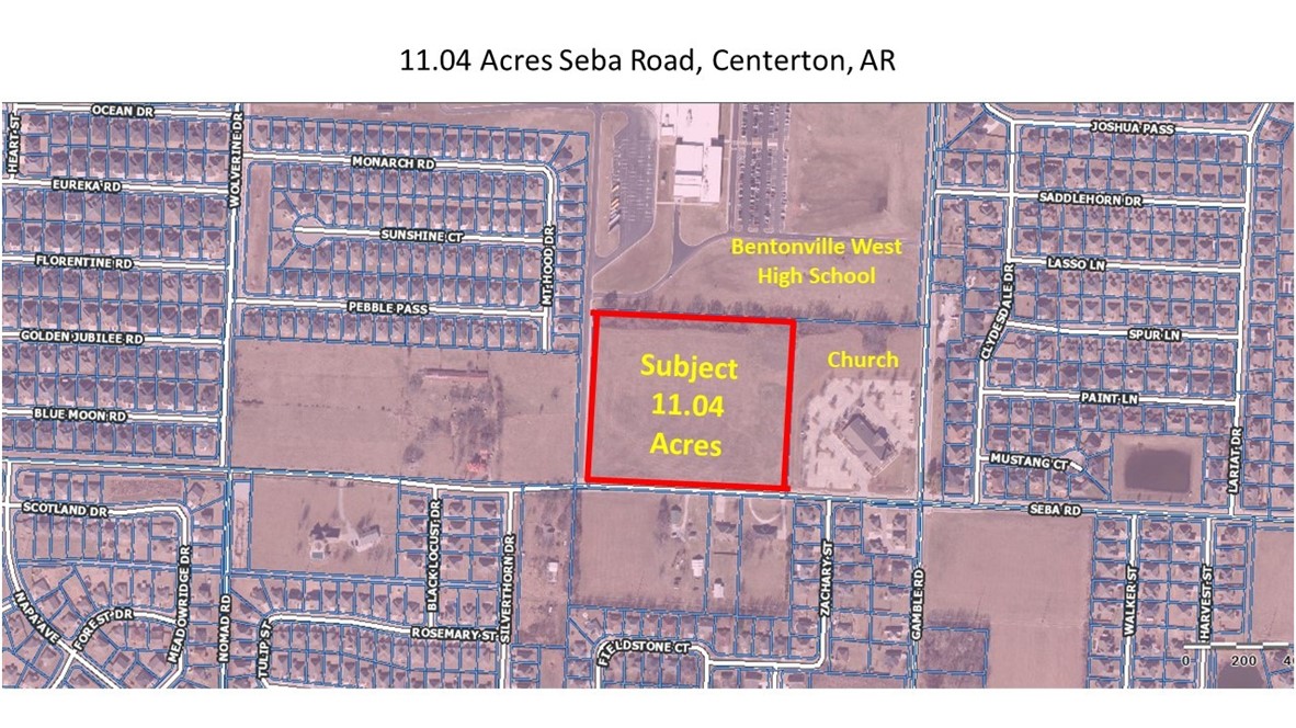 Seba Road Church Sub Centerton - Land