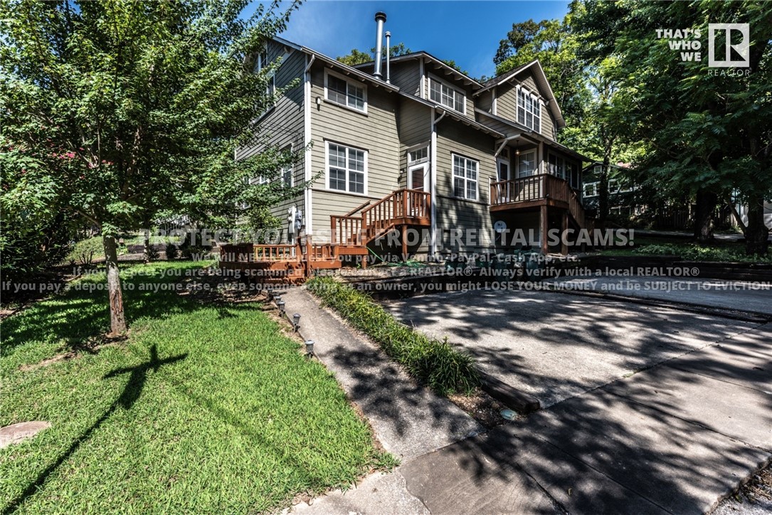 COMING SOON! Available approx. 8/13/25! Check out this gorgeous 2 bedroom 1 1/2 bathroom condo
located near Mount Sequoyah Woods, trails, shopping, eateries, and a short drive to the University of
Arkansas! Head inside to the open concept living room and kitchen with carpet & checkered pattern
flooring, gas log fire place, white cabinets, & lots of natural lighting! Head upstairs to the spacious
bedrooms with carpet flooring! Relax and relish on the back deck! *Available date may change. Property
is tenant occupied - do not disturb the tenant. **Tenant is responsible for all utilities and lawn
care/maintenance.