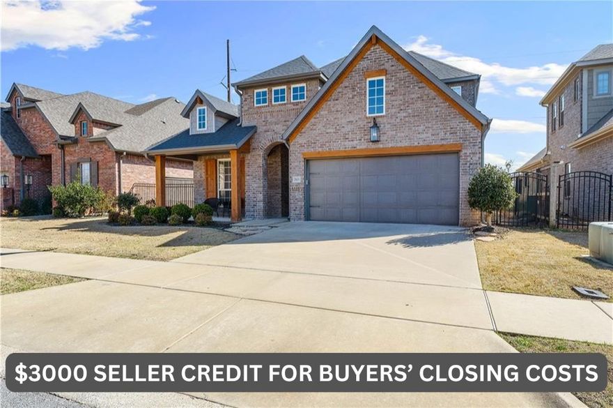 $3000 SELLER CREDIT FOR BUYERS CLOSING COSTS! Welcome to a rare opportunity to enjoy low-maintenance, luxury living in one of Bentonville’s most sought-after school zones! This beautifully maintained 4 bed, 3 bath home with an expansive bonus room offers over 2600 sqft of thoughtfully designed living space, with an open-concept layout ideal for both everyday living and entertaining. Natural light, clean lines, and functional flow create a home that feels as good as it look; whether you’re a busy professional, relocating to the area, or a family looking to stay in a top school district without the burden of constant upkeep, this home fits a lifestyle that’s increasingly hard to find. Step outside to your private outdoor retreat with no neighbors behind, featuring pergolas & covered patios, perfect for relaxing evenings or hosting friends year-round. Just minutes from the Walmart Home Office, premier dining, shopping, and Bentonville’s renowned bike/trail system, this location offers both convenience and connection.