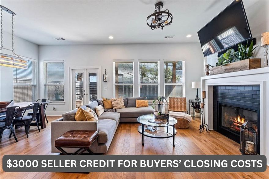 $3000 SELLER CREDIT FOR BUYERS CLOSING COSTS! Welcome to a rare opportunity to enjoy low-maintenance, luxury living in one of Bentonville’s most sought-after school zones! This beautifully maintained 4 bed, 3 bath home with an expansive bonus room offers over 2600 sqft of thoughtfully designed living space, with an open-concept layout ideal for both everyday living and entertaining. Natural light, clean lines, and functional flow create a home that feels as good as it look; whether you’re a busy professional, relocating to the area, or a family looking to stay in a top school district without the burden of constant upkeep, this home fits a lifestyle that’s increasingly hard to find. Step outside to your private outdoor retreat with no neighbors behind, featuring pergolas & covered patios, perfect for relaxing evenings or hosting friends year-round. Just minutes from the Walmart Home Office, premier dining, shopping, and Bentonville’s renowned bike/trail system, this location offers both convenience and connection.