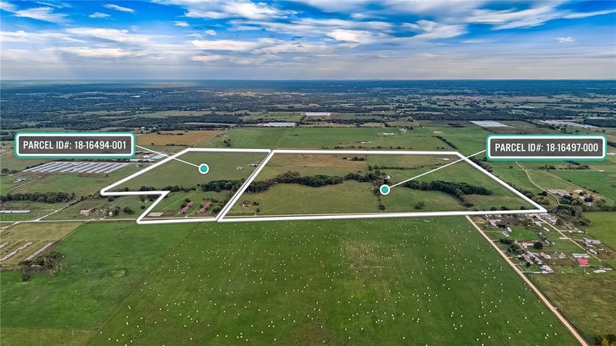 Explore 278 stunning acres ideally situated just outside of Gravette with exceptional frontage along Highway 43. This expansive property presents endless potential—perfect for agricultural use, livestock, or creating your own secluded retreat. The land showcases two picturesque ponds, rolling open hay fields, and sections of mature timber, offering both beauty and practicality. A well and septic system will be required, allowing you to customize utilities to fit your plans. With its easy access and combination of open and wooded terrain, this property offers a rare opportunity to own a truly special piece of the countryside.