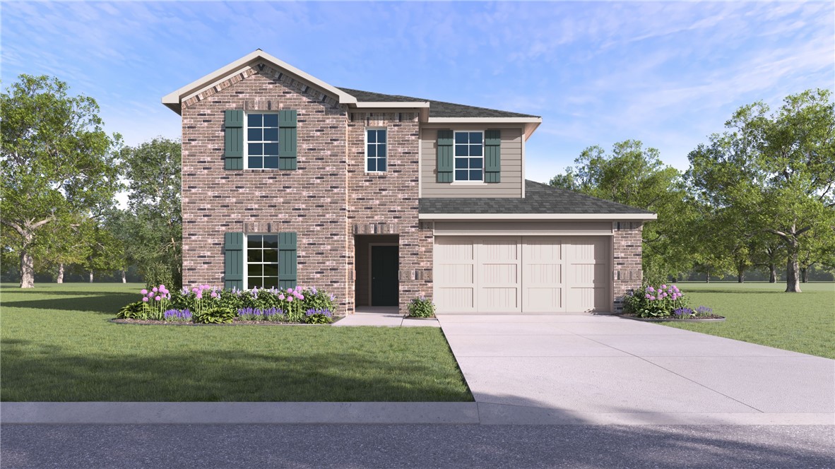 The Naples Plan is a two-story floor plan with 2390 square feet. It has a lovely living area, kitchen, primary bedroom with massive closet, oversized shower and dual sinks. There is a secondary bedroom down with 2 bedrooms and a game room upstairs! Nature Walk is located in Springdale. These brand-new homes will be 4-sided Brick! Living room will showcase a beautiful and modern Electric Fireplace with Poplar Mantle. Homes will have LVP and Carpet. Kitchen will have 36-inch cabinets, lovely appliances and quartz countertops and tile backsplash. Ceiling fan in the living room. Primary bedroom has a fabulous en suite, dual sinks, with an oversized walk-in shower with tiled walls and elongated commode. LED lighting throughout. High efficiency AC with programmable wi-fi thermostat. Front, side and PARTIAL back sod only. Come find your dream home today! Garage Door Opener! Taxes and Parcel TBD.