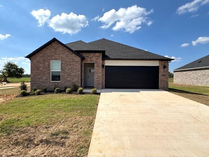 Lovely Lakeway plan in Goose Creek Village, an impressive subdivision where quality and affordability meet in the heart of Farmington. This home features gorgeous quartz kitchen countertops, stainless steel appliances and a walk-in pantry (per plan). 42-inch upper cabinets with top molding and soft close cabinet doors. Private bedroom one includes a lovely en-suite with quartz counter tops, double sinks, walk-in shower, and walk-in closet. Living room will showcase a beautiful modern Electric Fireplace. These homes feature ceiling fans in all bedrooms and living room! Each home exterior will have  brick and HardieĀ® siding  per plan!  Covered patio(per plan). Garage Door opener! Taxes and Parcel # TBD. Single-story plans feature Luxury Vinyl plank flooring throughout!