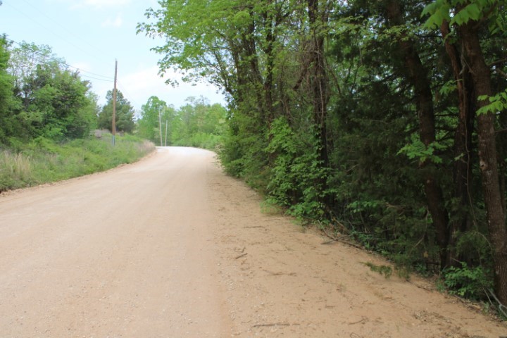 Only 7 Miles Out - Neat 1 Acre full of trees, clear your homesite and keep the trees for privacy. Wet weather streambed alongside the road offers opportunity to build a neat bridge for your driveway entrance - or keep it simple with a culvert and siderails to cross over and tuck your home away from the road surrounded in the privacy of the trees. See documents for survey, aerial map, plat and restrictions. Note that Southwest Boone Water is in the area but they are not connecting new meters at this time because existing water line is currently serving more customers than it is designed for, they hope to make improvements but there is no timeline at this point, consider another water source for the time being such as a water catchment system or possibly a well.