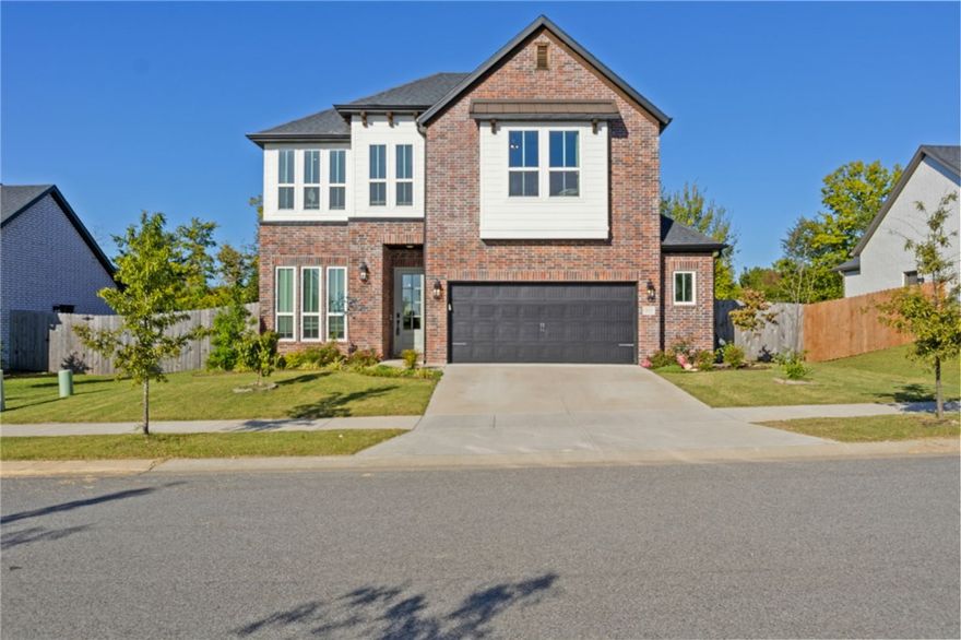 Welcome to 2927 N Whistle Post Drive in Fayetteville, AR! This beautifully maintained home offers the perfect blend of comfort, space, and functionality. Backing up to a peaceful open field, enjoy privacy from your backyard—no neighbors directly behind you! Inside, you'll find a dedicated office ideal for remote work, plus a bonus loft perfect for a second living area, playroom, or home gym. The open-concept layout features modern finishes, a well-appointed kitchen, and generous natural light throughout. The oversized two-car garage is insulated and equipped with a mini-split system for heating and cooling, making it a versatile space year-round—ideal for a workshop, studio, or additional recreational use. Located in a quiet neighborhood with convenient access to shopping, schools, and I-49, this home combines peaceful living with everyday convenience. Don’t miss the chance to make this versatile and inviting property your own!