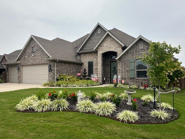When you live in this beautiful home, enjoy Underwood Park and the walking/biking trail just beyond your back gate. This 4 bedroom, 3 bathroom 3 car garage home was custom built for the current owners. Numerous special features include a soaring 14-ft ceiling in the dining room, marble entry & fireplace surround, landscaping with irrigation system and an amazing fountain gracing the front entrance. Gourmet kitchen features KitchenAid appliances, most were upgraded in 2023. Beverage station has built-in wine racks, beverage refrigerator, ice maker and its own separate sink. Just steps from the kitchen, the cozy sunroom includes a second fireplace, plenty of light and views of the backyard and park beyond. Enjoy the sunrise on the back patio made of custom patterned concrete, and relax in the evening in the hot tub. Feel a sense of security with a partial home generator, security system and the peace and quiet of this home tucked away in a far corner of the neighborhood, where no new homes can be built behind it.