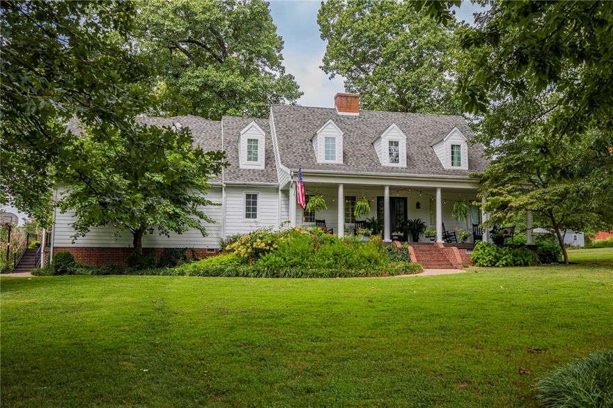 Seclusion and convenience abound with the 6.84-acre estate, just South of Walton off Rainbow Rd. Driving up the drive to the house is breathtaking with the trees and landscaping, and the house is in a setting only time can create. The home was stylishly and subtly remodeled in 2012, bumping it up to 4000 ft. with 6 bedrooms, and 4 1/2 bathrooms. The original wood floors were seamlessly stretched into the large open living area, open to dining and completely new kitchen. Windows with views all around. Vaulted ceiling in the living room anchored by the 2-story brick fireplace and built-in bookshelves. Primary suite is on the ground floor. Walk out to the gorgeous back deck, mature trees, and landscaped yard. Inground gunite pool is nicely situated just up from the deck and has a great fenced concrete pool deck with shaded areas. The barn is about 10 years old with 3 stalls giving way to fenced pasture and a riding area. New exterior siding 2021.