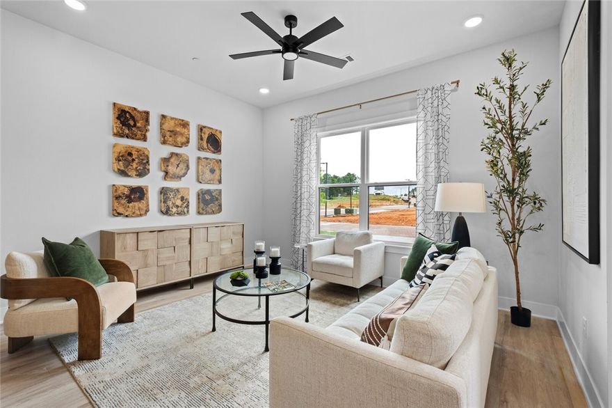 Location is everything, and this brand-new townhome delivers.

Located directly across the street from everything Pinnacle Hills Promenade has to offer, this 2-ensuite townhome sits in the most central and vibrant entertainment district in NWA. You’re just 6 minutes to the Walmart AMP and Topgolf, 10 minutes to the Walmart Home Office and JB Hunt, 20 minutes to Tyson HQ, and 25 minutes to the University of Arkansas. Immediate highway access makes getting anywhere in NWA quick and effortless.

The main living area is on the first level, ideal for entertaining, while the oversized two-car garage and abundant storage make everyday living easy. Upstairs features two private ensuites plus a flexible landing space perfect for a reading nook or secondary lounge.

Whether you’re relocating to NWA or simply want unbeatable access to dining, shopping, and entertainment, this is the spot. Pickleball courts coming this spring and a bark park coming soon add even more. Peak location, walkability, and convenience for you.