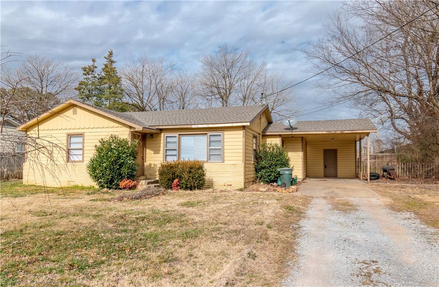 Mature neighborhood with remodeled home which includes LVP floors throughout, new paint and new roof. Walk to school and the park...and, we supply the refrigerator, washer and dryer with this home. This one won't last long.