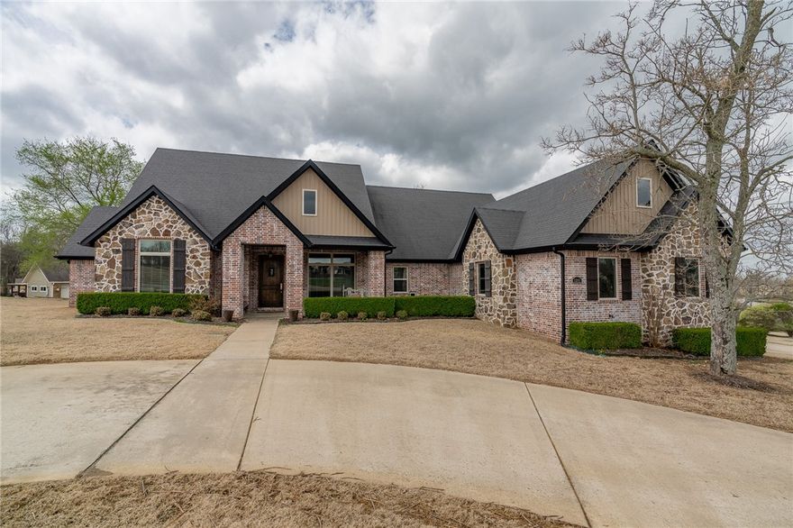 Beautiful 5 BR 3.5 BA home with lots of windows and amazing views of pond & fountain. Home has open layout, split floor plan, separate study. Huge primary suite with amazing closets, large primary bath. Huge Bonus Room, Wood floors throughout, quartz counters and marble island, great size bedrooms, large covered patio with fireplace on a great lot in a wonderful subdivision.