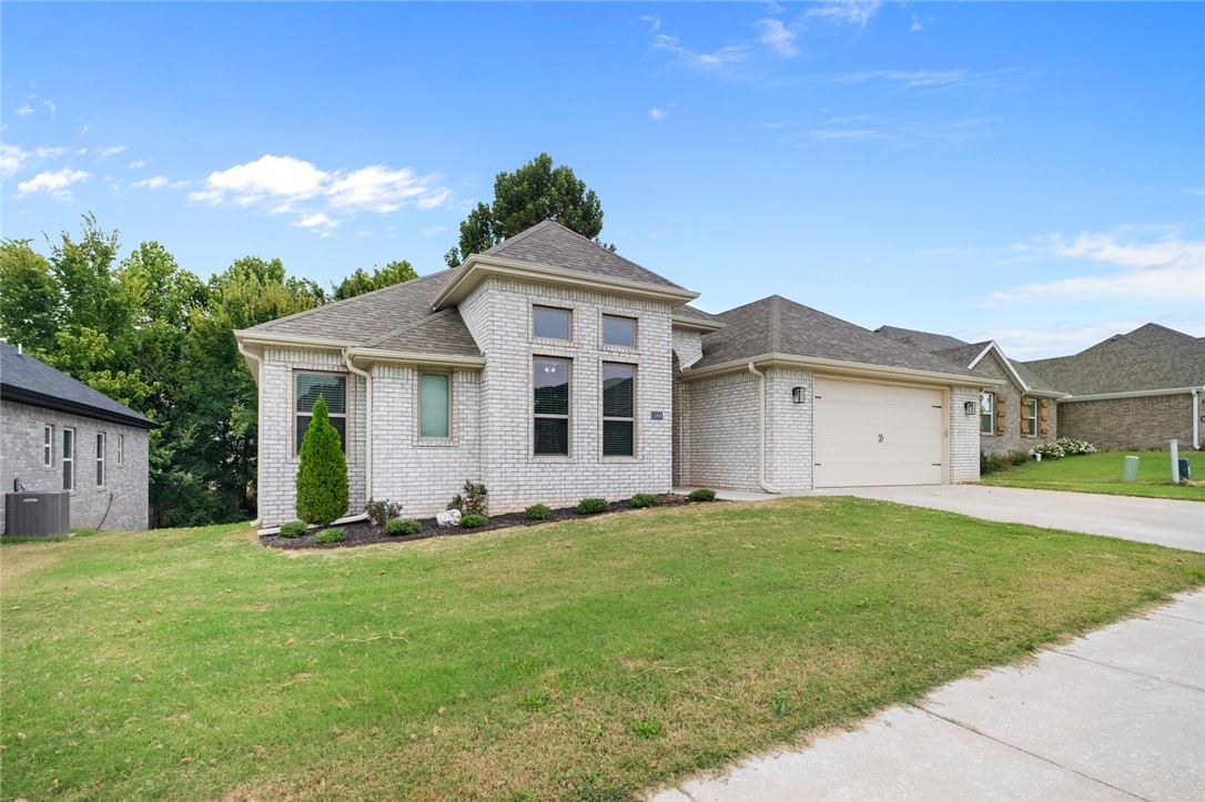 Fresh, clean, open, and ready to move in! The 4 bedroom, 2.5 bath home offers so much. Enjoy the wooded backyard from your covered deck or from inside thanks to the wall of picture windows. The corner pantry and generous kitchen provide space for entertaining. A well appointed primary suite will not disappoint in this split bedroom plan. Come see all that this property has to offer