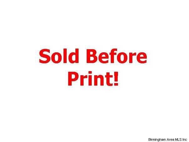Sold before print