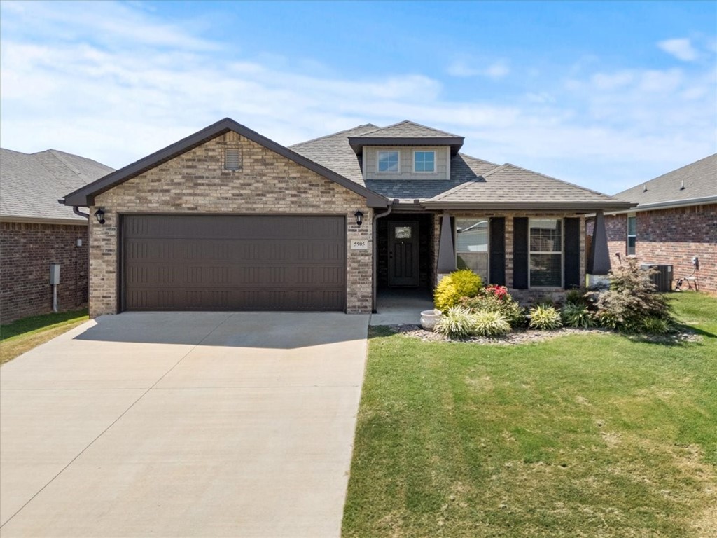 This is the one you’ve been waiting for! In a neighborhood where the homes start to blend together, this 3-bedroom, 2-bath stunner refuses to be ordinary. From the lush, upgraded landscaping to the inviting front porch, this house makes an unforgettable first impression. Inside you'll find an open-concept living space with so much natural light, a kitchen with modern finishes, plenty of workspace, and a layout that is both functional and inviting. The primary suite is everything you need, featuring an upgraded tile shower and a timeless design that feels fresh year after year. Every detail has been cared for, making this home as move-in ready as it gets. The rest of the neighborhood? Nice. This house? Next level. Schedule a showing before it gets swept up!