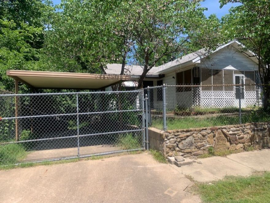 ***Auction Friday, May 29, 2026 at 1:00 pm on site.*** This is a 4 bedroom, 2 bath that needs TLC with building and carport