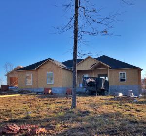 Under contract before entering into MLS. Beautiful new construction home being built on a scenic 6.35 acre lot with lovely country views.