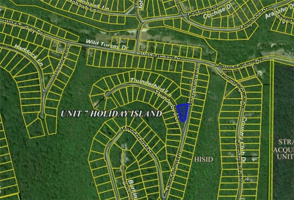 Priced to sell! You cannot beat this price. Motivated seller. This buildable lot is minutes from the golf course and Holiday Island center. Eureka Springs is 5 miles away. Other amenities include a swimming pool and pickle ball courts as well as the White River and Table Rock Lake. Holiday Island Marina is 10 minutes away. Wow. Grab this lot before it's too late.
