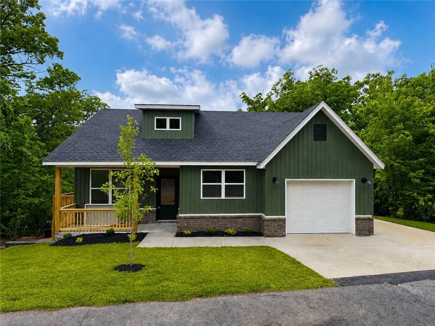 This thoughtfully designed new construction proves you don’t have to sacrifice quality for efficiency. Every inch of this home was crafted with intentional design and upscale finishes, offering the style and feel of a much larger property without the excess maintenance. Quartz countertops, durable LVP flooring throughout, and elevated finishes create a clean, modern feel, while the oversized kitchen island offers ample seating space for hosting guests, casual dining, or everyday life. The one-car garage adds convenience and extra storage, while the location — just half a mile from the Back 40 Trail Head Parking — provides easy access to some of the area’s best biking and outdoor recreation. Whether you’re looking to downsize, purchase your first home, or invest in a low-maintenance property with elevated finishes, this home delivers quality where it counts.