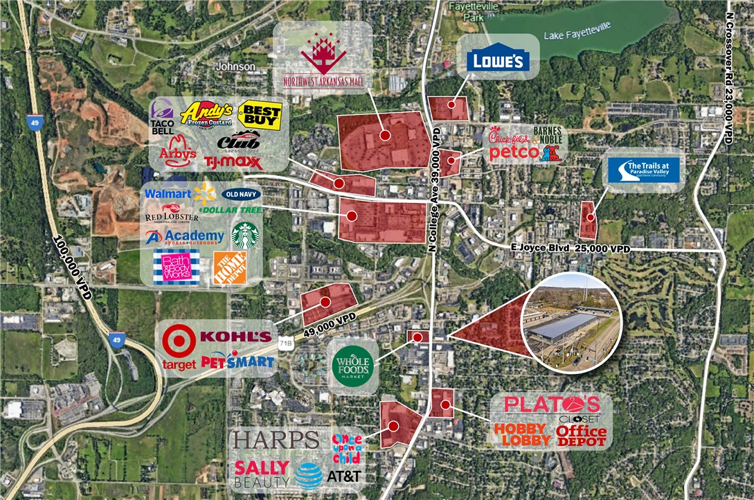 Fayetteville Outlots - Commercial Lease