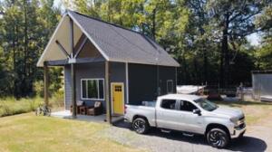 Check out this cute home! 2 bedroom, 1 bath sitting on over an acre, ready for you to enjoy the fall breeze! Very tall ceilings with the main bedroom overlooking the living room. Perfect for a first time home buyer!