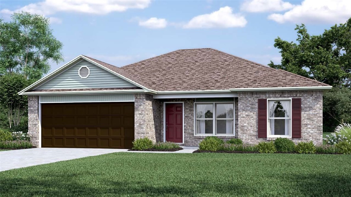 Amazing brand new 3bd 2ba home. This open concept split floor plan is located just minutes away from down Rogers, Beaver Lake, Northwest Arkansas Community College and I-49. Your family will appreciate the vinyl plank floors, flush mounted bar top, and stainless steel appliances in living area / kitchen. Get up to $3,500 in closing cost paid w/ preferred lender. Contract in April and receive half off upgrades such as gutters, blinds, Appliances and garage door openers up to $5,000. $0 Down Rd Eligible