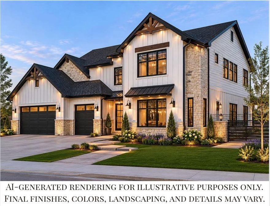 Introducing The Indi! A 2026 Parade of homes entry by Thrilled Home Builders in the sought-after Big Sky community! This showcase home combines elevated design, luxury finishes, and thoughtful functionality throughout. Featuring spacious bedrooms, designer bathrooms, a dedicated office, bonus room, and inviting open-concept living spaces, The Indi was crafted to impress while still feeling comfortable and livable. The stunning kitchen is equipped with GE Café appliances, custom cabinetry, and entertainer-worthy style that flows seamlessly into the heart of the home. From the eye-catching curb appeal to the curated details around every corner, this Parade Home is a standout example of luxury living and exceptional craftsmanship!