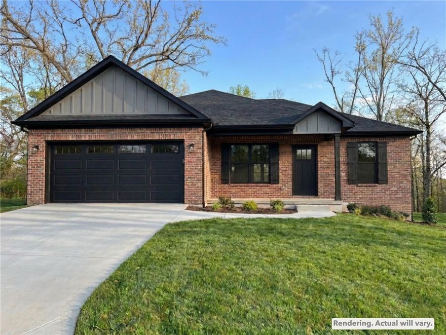 Welcome To Your Next Home At 1 Morvan Lane! This Plan Has Built A Fanbase For Good Reason, It Delivers Big Where It Counts Without A Single Wasted Square Foot. Step Inside To A Wide Open Living Space With Vaulted Ceilings, Beam Treatments That Actually Earn Their Keep, And A Floor-To-Ceiling Fireplace That Makes A Statement No Matter Where You're Standing. Custom Cabinets And 3CM Granite Run Throughout The Kitchen And Baths, No Shortcuts, No Exceptions. Smart Split Floorplan Keeps The Primary Suite On Its Own Side Of The House Where It Belongs. That Suite Features A Dual Vanity, Full Custom Tile Shower, And A Walk-In Closet. Covered Front Porch And Back Deck Frame The Outdoors. Get In Early And You Still Have Time To Weigh In On Finishes And Make It Truly Yours. Easy Access To Lake Loch Lomond, The Lakepoint Restaurant, The Dog Park, And Everything Else Bella Vista Has To Offer. Golf And Amenities Just Down The Street. Est. Comp July 2026.