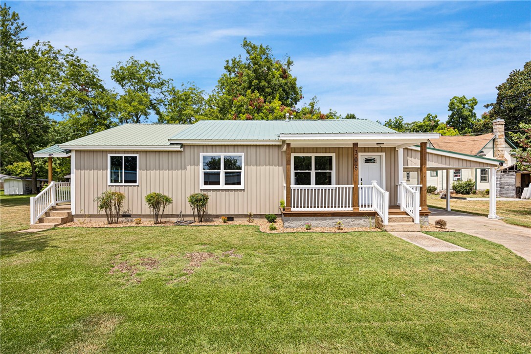 This 4-bedroom 2-bathroom home has been thoroughly updated to provide a refreshed living experience. It offers approximately 1,260 square feet of modern comfort, conveniently located right next to Dardanelle Intermediate School. The interior provides a bright, open floor plan with new flooring, paint, and fixtures. The kitchen has been completely rejuvenated, the guest bathroom has been rebuilt, and the master bathroom is a brand new addition. New drain systems are featured in the bathrooms and kitchen. The home is additionally equipped with a new HVAC system for efficient year-round comfort, as well as new exterior siding. The covered front & side porches add convenience, and the yard provides space for whatever you may need. Whether youāre looking for a move-in-ready family home or a turn-key investment, 306 Cedar Street fits the bill. Gems like this are rarely available in the Dardanelle market; schedule a private tour today.
