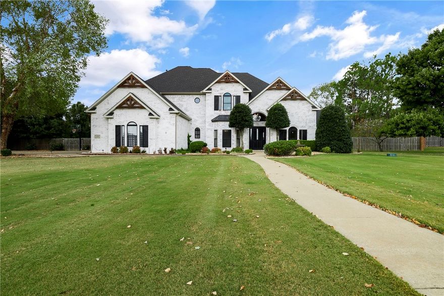 Beautiful Stonebriar home with huge covered outdoor kitchen space next to the large inground pool! Wow! Enjoy and entertain w/ family and friends all in the chef’s kitchen open to large family room space. This home sits on a large 1.39 acre lot w/ great landscaping and mature trees all around. Inside this home has: new flooring downstairs and fresh paint. This home has tall ceilings, gas log fireplace, and a large Owner’s Retreat w/ large luxury bath & closet space. Also downstairs is a 2nd spacious guest room with its own ensuite. This luxury home has 3 more bedrooms and 2 Baths upstairs plus a large Bonus Rm & a Billiard Rm space. The home has great driveway & parking space just outside the oversized 3 car garage. This Luxury Stonebriar home is beautiful and has the amenities, space and location you desire.