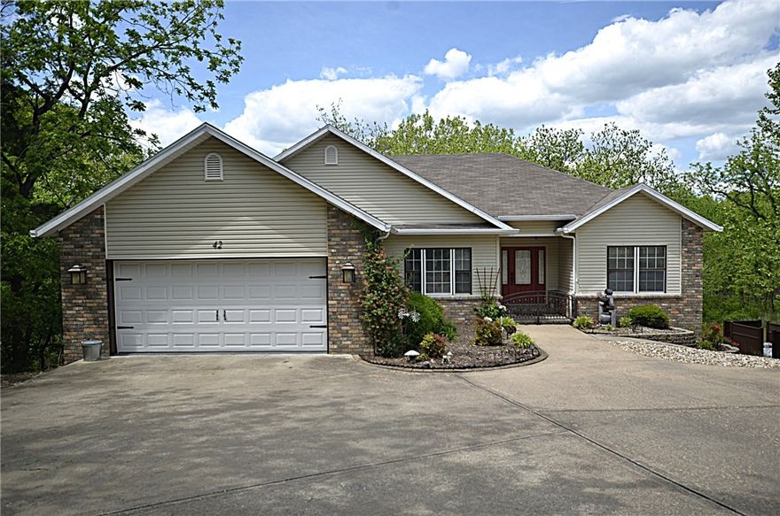 Don't miss out on this wonderful Golf front home located on Scotsdale Golf Course. Your new home sits back away from the street with a long level driveway. Vacant lots on both sides allow for peace, privacy and the opportunity to view the areas wildlife. The upper level of your new home features a split floor plan with a spacious Master BR and 2 additional BR's, plus formal dining area, eat-in kitchen and a sunroom. The lower level features a large game/family room with gas log FP, plus another BR and full bath. The large back deck is perfect for gatherings with family and friends. And with TREX decking, you don't have to concern yourself with staining/painting. The propane tower heater conveys for those cooler morning/evening times of solitude with a good book. New HVAC - 2014, Roof - 2017, new water line to street - 2022, LVP installed 2022, water heater - 2022, leaf guards on gutters, propane hookup for grill, freshly painted interior to include garage. Storage cabinets in garage convey. Don't wait, call today