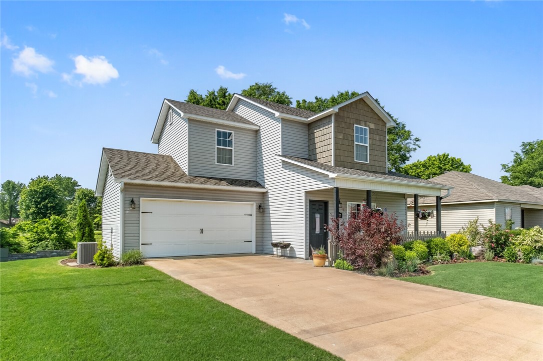 This stunning 2 story residence on Kelso Avenue, is in a quiet neighborhood on the eastern edge of Springdale. Boasting 3 spacious bedrooms and 2 1/2 bathrooms, the 1370 sqft home was built in 2016. Its unique style stands out from other homes in the area. Includes an Eat-in Kitchen with Dining area and open Living Area. Come experience this bright, open, and comforting interior.
Outside, thereās plenty of privacy, having only one neighbor to the west. Play in the lush, shaded backyard or relax on the large covered front porch, surrounded by gorgeous landscaping.
Roof replaced in April. HVAC to be serviced in June. Table, cabinets & craft supplies in 3rd Bedroom do not convey. Upon removal, walls will be restored, ready to serve as a bedroom again.
You're sure to love the home, but you'll also appreciate the location. Take a stroll to the nearby park for a relaxing afternoon. Need to run errands? Grocery shopping and restaurants are just a short drive away. You're buying a lifestyle, not just a home!