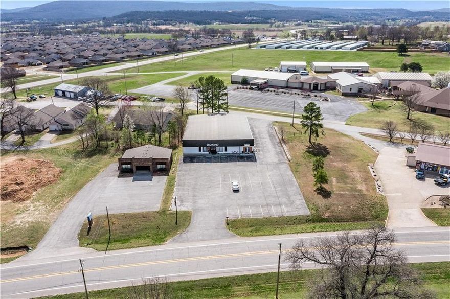Unlock the potential of this versatile 7,500 sq. ft. warehouse, perfectly positioned just off Business 62 in Prairie Grove. This expansive property offers a flexible open floor plan with high ceilings and durable flooring- ideal for manufacturing, storage, distribution, or other commercial uses. With easy access and a highly visible location, this space is ready to accommodate a wide range of business ventures. Whether you're expanding operations or launching a new endeavor, this property provides the blank canvas your business needs to thrive. Bring your vision to life in a space designed for growth. Contact us today to schedule your private tour!