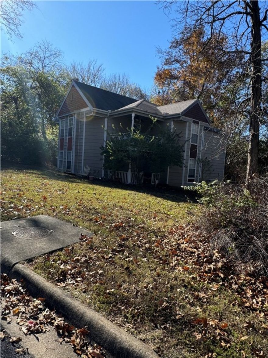 Great investment opportunity. This 4-plex is in desirable Royal Oaks neighborhood in East Fayetteville. Each unit features 2 bedrooms and 1 bathroom with their own laundry setup. Central heat and air. The tenants are all month to month and are currently rented less than market value. Private balcony upstairs and porch/patio down. 4 refrigerators, 4 dryers and 3 washing machines convey. 4 Bosch on-demand gas water heaters.  Also, an adjoining 0.22 acre lot, zoned RSF4, is included in sale. There was a matching footprint 4-plex there before a total loss fire event in 2011. Possible a variance can be achieved to rebuild multifamily. Buyer to due diligence on what can be built. POA has a pool, tennis court and green space.