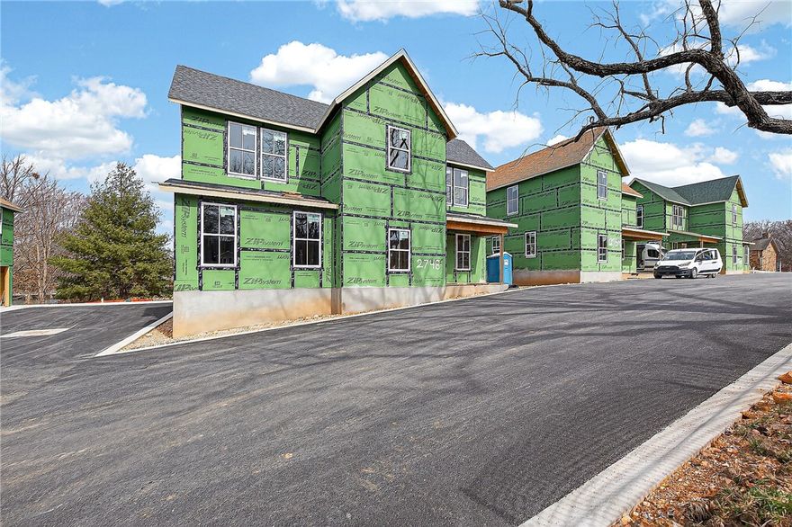 Welcome to Smyth Crossing – where history, community, and thoughtful design meet in East Fayetteville’s coveted Crossover area. Born from a vision to preserve the cherished home of immigrant Peter Smyth, this neighborhood blends heritage with modern living. Tree-lined streets, green spaces, and timeless architecture create a place to connect and celebrate the Ozarks’ beauty. Among its standout homes, The Prow House combines charm, function, and versatility. It features 4 beds, 2.5 baths in the main home- plus versatile room & 1-bath above the garage, perfect for guests or extended family. A welcoming front porch and private courtyard offer inviting spots for morning coffee or evening tea, while the open floor plan inside flows effortlessly for entertaining and everyday living. Luxury finishes and an efficient layout make this home as stylish as it is comfortable. Minutes from top schools, parks, trails, and shopping. More than a neighborhood, it’s a living tribute where legacies are honored and new stories begin.