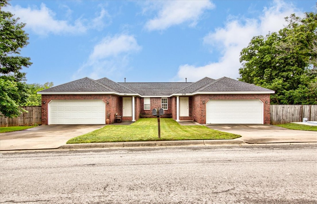 Great investment opportunity! Two-unit, 3 bed 2 bath, with approximately 1,168 sqft each unit, duplex in Farmington with easy access to Fayetteville, schools, and parks. Nestled in a quiet neighborhood perfect for families. The kitchen has an ample amount of cabinet space and a formal dining area. Sizable bedrooms. The primary bedroom features a private full bath. Numerous upgrades have been added to the property (please see the upgrades sheet attached for all.) A new roof was added in 2019, new carpet in both units, as well as new appliances and countertops, and more in unit 111. Each unit features a garage and fenced-in backyard with new wood decks and has access to a storm shelter. Fridge, washer and dryer all convey from both units.